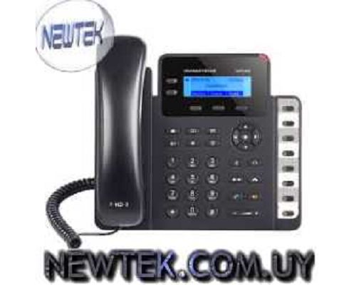 Telefono IP VoIP Grandstream GXP1628 Pantalla 132x48 POE Gigabit 2 Linea